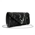 thumbnail image 1 of TSOVTHRID Black Marble Texture Clutch Purses for Women Formal Evening Bag Party Handbags with Chain Crossbody Bag for Wedding Cocktail Prom Elegance Charm, 1 of 7