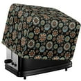 thumbnail image 1 of TSOVTHRID Boho Mandala Flower Print 2 Slice Toaster Covers Washable Bread Machine Oven Cover Dust-proof Fingerprint Protection Kitchen Bakeware Protector, 1 of 8