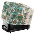 thumbnail image 1 of TSOVTHRID Boho Mandala Hummingbird Print 2 Slice Toaster Covers Kitchen Accessories Multicoloured Decor Anti-scratch Bread Maker Oven Washable Covers, 1 of 8