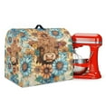 thumbnail image 1 of TSOVTHRID Boho Mandala Print Mixer Cover Highland Cattle Pattern Kitchen Aid Mixer Assecories with Storage Pockets Small Appliance Covers Reusable Dust Cover Compatible with Kitchenaid Mixer,L, 1 of 7