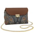 thumbnail image 1 of TSOVTHRID Brown Butterfly Floral Print Crossbody Bags for Women Leather Casual Shoulder Handbags Lightweight Women's Crossbody Purses Large Capacity Bag Daily Work, 1 of 7