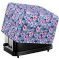thumbnail image 1 of TSOVTHRID Butterfly Hibiscus Flower Print 2 Slice Toaster Cover Polyester Fingerprint Protector Soft Kitchen Appliance Dust Covers Home Table Decor, 1 of 8