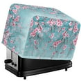 thumbnail image 1 of TSOVTHRID Cherry Blossom Print 4 Slice Toaster Covers with Drawstring Fits Most Kitchen Small Appliances, Stain Resistant Microwave Oven Grill Protector, 1 of 8
