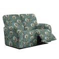 thumbnail image 1 of TSOVTHRID Dandelion Floral Print Recliner Loveseat Cover,Stretch Reclining Sofa Covers with Pockets, Loveseat Recliner Slipcovers Furniture Protector for Pets, 1 of 7
