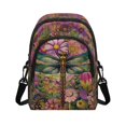 thumbnail image 1 of TSOVTHRID Dragonfly Floral Print Crossbody Bag Women's Purses Cell Phone Wallet Purses Small Crossbody Shoulder Handbags for Women with Adjustable Strap, 1 of 7