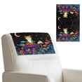thumbnail image 1 of TSOVTHRID Frog Mushroon Floral Moon Print Recliner Headrest Protector Waterproof Anti-Slip Sofa Headrest Covers Washable Easy Care Couch Chair Head Protector 17x27 in, 2 Pieces, 1 of 7