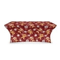 thumbnail image 1 of TSOVTHRID Gingerbread Man Snowflake Print Rectangular Tablecloth, Stretch Polyester Table Cloth, Washable and Wrinkle Resistant Tablecloth Protector for Party, Wedding, Event Christmas Decor, 1 of 7