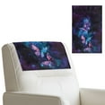 thumbnail image 1 of TSOVTHRID Gorgeous Butterfly Galaxy Print PU Leather Recliner Headrest Protector Waterproof Couch Headrest Covers with Chair Sofa Slipcover for Furniture Home Decoration, 1 Piece, 1 of 7