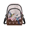 thumbnail image 1 of TSOVTHRID Hummingbird Cherry Blossom Butterfly Print Crossbody Bag for Women Shoulder Handbag Cell Phone Purse Wallet with Card Slots Small Crossbody Purses for Daily Use, 1 of 7