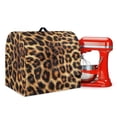 thumbnail image 1 of TSOVTHRID Leopard Fur Print Stand Mixer Cover Reusable Lightweight Coffee Maker Cover with Adjustable Drawstring Kitchen Appliance Dust Cover Compatible with 4.5-5 Quart Stand Mixer,S, 1 of 7