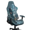thumbnail image 1 of TSOVTHRID Modern Cyberpunk City Print Gaming Chair Cover with Armrest Cover, Anti Slip Rotating Chair Protection Universal Computer Chair Slipcover with Elastic Band for Home Studio, 1 of 7