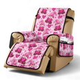 thumbnail image 1 of TSOVTHRID Pink Dwarf Love Heart Print Recliner Slipcovers Non-Slip Lazyboy Recliner Cover Couch Covers Reclining Chair Covers with Pocket Furniture Protector for Home Valentine's Day Decoration, 1 of 7