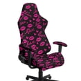 thumbnail image 1 of TSOVTHRID Pink Lips Love Heart Print Computer Game Chair Slipcovers 4 PCS Stretchy Office Chair Covers for Reclining Racing Gaming Chairs with Armrest Covers for Home Valentine's Day Decor, 1 of 7