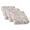 thumbnail image 1 of TSOVTHRID Pink Peony Flower Print Couch Cushion Covers for 3 Cushion Sofa Luxury Anti Slip Couch Cover 3 Pieces Stretch Furniture Protector for Dogs, Easy Install, 24x24 Inch, 1 of 7