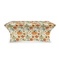 thumbnail image 1 of TSOVTHRID Pumpkin Sunflower Floral Print Table Covers for 6 Foot Tables, Stretch Table Cloth 6ft Wrinkle Resistant Fall Tablecloths for Wedding, Banquets, Party Autumn Decor, 1 of 7