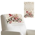 thumbnail image 1 of TSOVTHRID Recliner Headrest Protector, Headrest Cover for Recliner Chair, Sofa Covers, Couch Chair Head Protector for Sofa Christmas Decor 17x27in, Cartoon Owl Snowflake Baubles Holly Print, 3 PCS, 1 of 7
