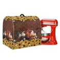 thumbnail image 1 of TSOVTHRID Rooster Chicken Pattern Mixer Cover Dustproof Stand Mixer Dust Cover Sunflower Daisy Print Stain Resistant Cover for Kitchen Aid Mixer with 2 Pockets and Top Handle for Extra Accessories,L, 1 of 7