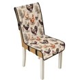 thumbnail image 1 of TSOVTHRID Rooster Chicken Tree Print Quilted Dining Room Chair Covers Comfy Adjustable Chair Seat Covers Stretchy Stain Resistant Chair Seat Cushion Protector Slipcovers, Set of 4, 1 of 7