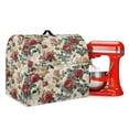 thumbnail image 1 of TSOVTHRID Rose Vintage Print Mixer Cover with Top Handle Portable Kitchen Aid Mixer Assecories Stain Resistant Small Appliance Covers Multipurpose Dust Cover Compatible with Kitchenaid Mixer,S, 1 of 7