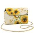 thumbnail image 1 of TSOVTHRID Sunflower Music Note Print Womens Crossbody Handbags Leather Casual Women's Small Crossbody Bags Chain Strap Fashion Travel Shoulder Purses for Daily Use, 1 of 7