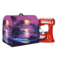 thumbnail image 1 of TSOVTHRID Sunset Palm Tree Seaside Print Mixer Cover Dust Cover for 4.5-5 Quart Stand Mixer Washable Kitchen Appliance Cover Compatible with Kitchenaid Mixer Kitchen Accessories Decoration,S, 1 of 7