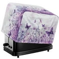 thumbnail image 1 of TSOVTHRID Watercolor Flower Butterfly Dragonfly Print 2 Slice Toaster Covers with Drawstring Fits Most Kitchen Small Appliances, Stain Resistant Microwave Oven Dust Protector, 1 of 8