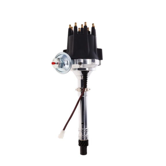 Pro Series Pro Billet Distributor with Advance for Chevy SB/BB V8 - Black