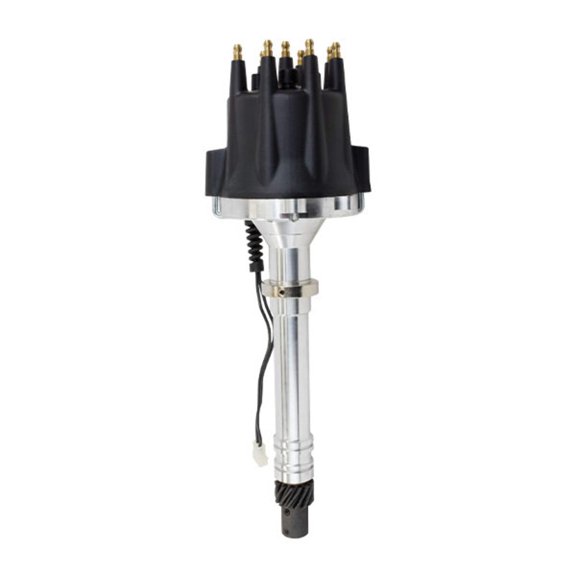 Pro Series Pro Billet Distributor for Chevy SB/BB V8 - Black