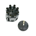thumbnail image 1 of TSP 8-Cylinder Female Pro Series Distributor Cap & Rotor Kit - Black, 1 of 2