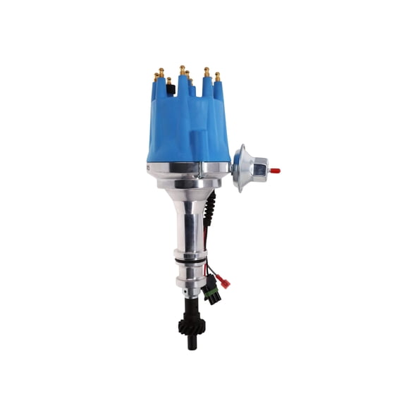 Pro Series Ready to Run RTR Distributor for Ford BB/351C V8 - Blue