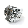 thumbnail image 1 of CS-130 Style 220 Amp Alternator with V-Belt Pulley for GM Chevy - Chrome, 1 of 3