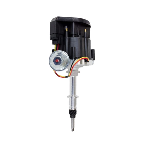 HEI Distributor with Super Cap for GM Chevy 194-292 Late L6 Inline 6 Black