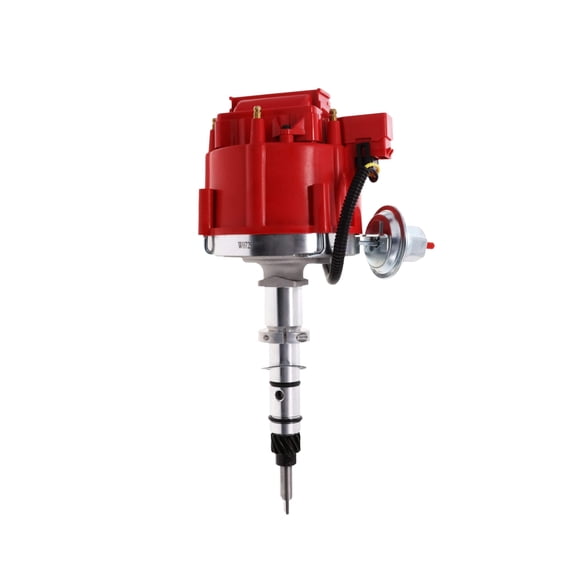TSP HEI Distributor for Chevy 194-235 Early L6 Inline 6 - Red