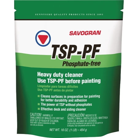 Savogran Heavy Duty Phosphate Free Deck Cleaner TSP-PF - Unscented Powder - 16 Ounce Pack Of 1