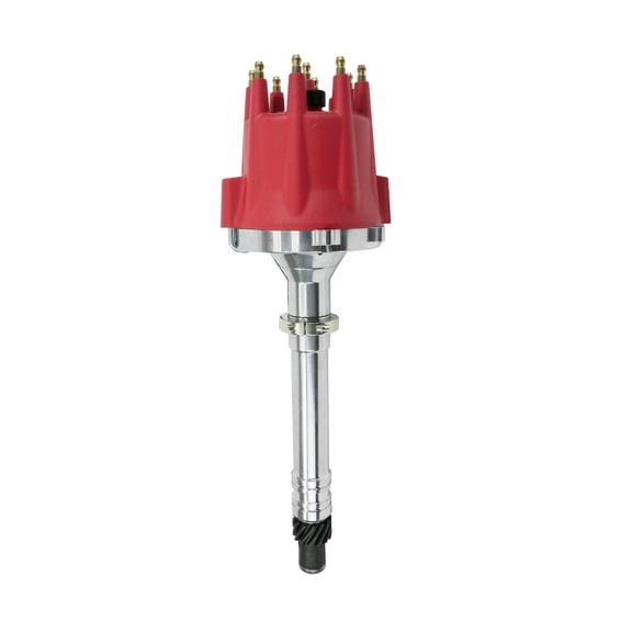 Pro Series Pro Billet Distributor for Chevy SB/BB V8 - Red