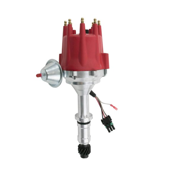 Pro Series Ready to Run RTR Distributor for Buick Small Block V8 - Red
