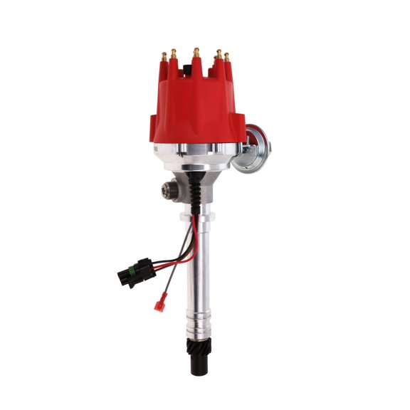 Pro Series RTR Distributor w/ Mech Tach Drive for Chevy Corvette V8 - Red
