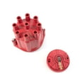 thumbnail image 1 of 8-Cylinder Female Pro Series Distributor Cap  Rotor Kit - Red, 1 of 2