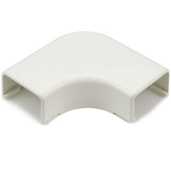 TSR2FW-25-1 1-1/4" Elbow Cover, 1" Bend Radius, PVC, Office White (Pack of 10)