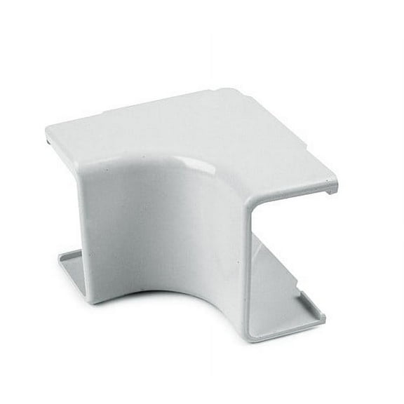 TSR3W-33-1 - Int. Corner Cvr 1-3/4in 1in Bend Rad PVC Wht (10 EA)