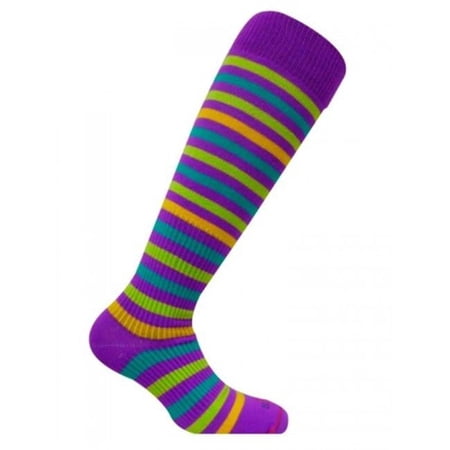 TSS 100W Patented Graduated Compression OTC Socks 10-18 Mmhg, Violet - Small
