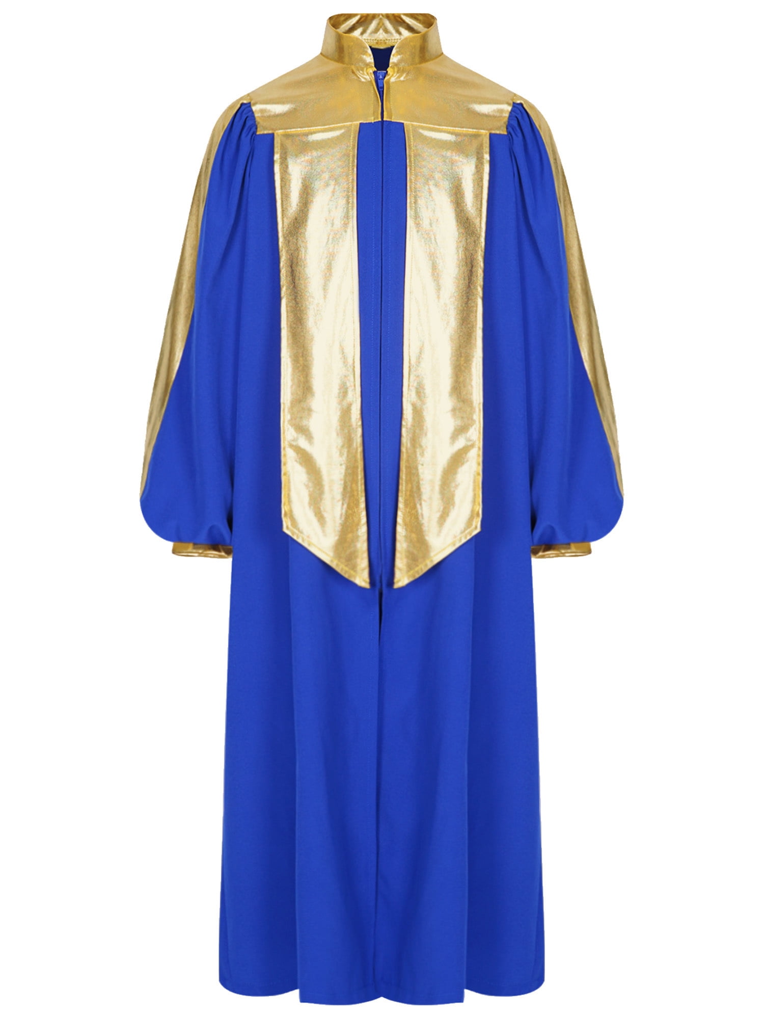 TSSOE Choir Robe Costume Bathrobes for Girls Long Sleeve Judge Baptisms  Church Graduation Gown Christmas Fancy Dress Up Blue 10 - Walmart.com