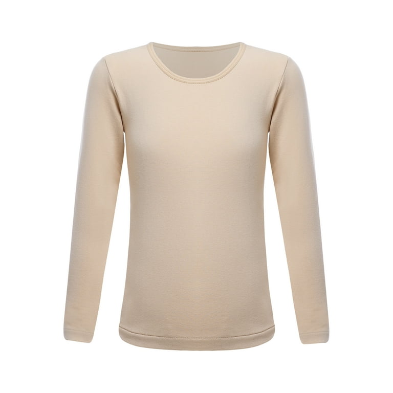 HOT Long Sleeve Girls Thermal Base Layer Base Layer Girls Long - Main Image