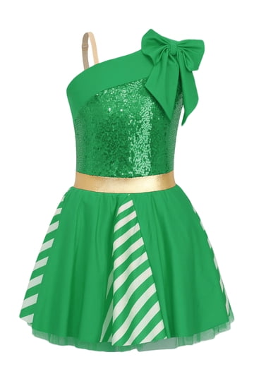 green candy cane dress Green Corduroy Dress with Candy Canes 12