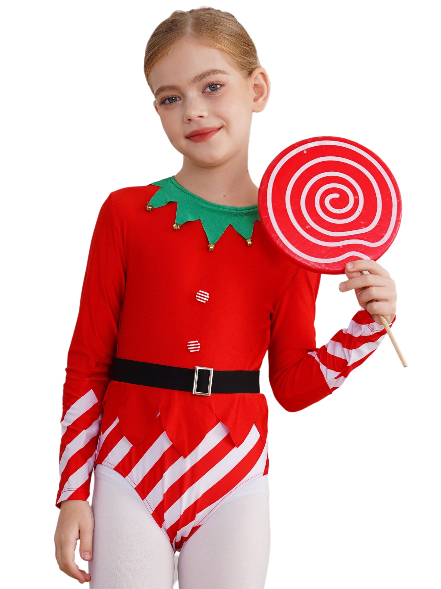 Christmas - Santa LS Leotard main image 1