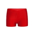 thumbnail image 1 of TSSOE Kids Girls Dance Shorts Gymnastics Sport Athletic Shorts Workout Training Biker Booty Boyshort Red 5-6, 1 of 5