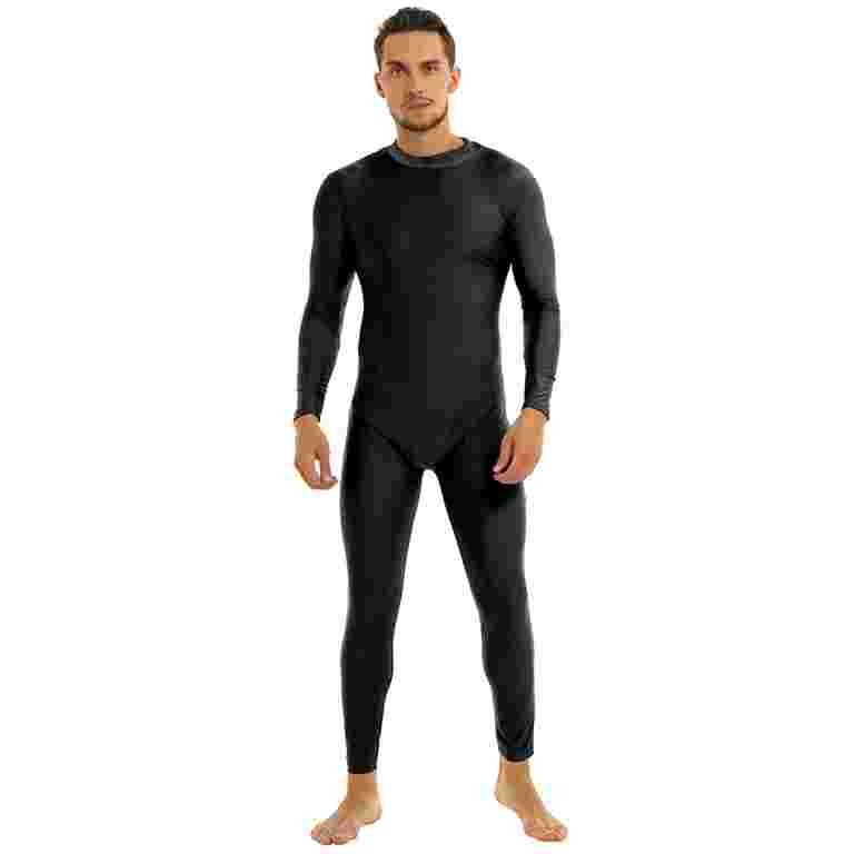 Body Une Pièce Homme Slim Fit - Compression, Sport, Cosplay, Polyester/élasthanne, Fermeture éclair