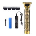 thumbnail image 1 of TSSUOUN Hair Trimmer Rechargeable Hair Shaving Machine Cordless Barber Metal Clipper Hairdressing Tool, 1 of 7