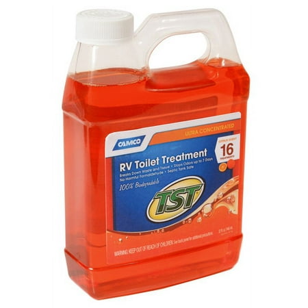 Camco TST RV Orange Tank Treatment - Harnesses Power of Citrus - 32 oz
