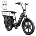 thumbnail image 1 of TST Electric Bike, 750W E-Mountain Bike, 48V/15AH Battery, Tested to UL2849 Standard by SGS, 20" Fat Tire Ebike, Class2, 20mph Cargo Ebikes, APP Control, 1 of 7